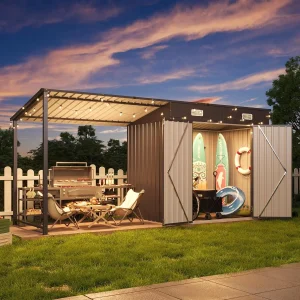 6x4FT Outdoor Storage Shed