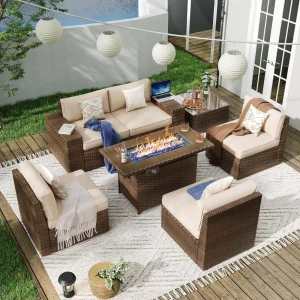 7 Piece Patio Furniture Set