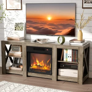 Fireplace TV Stand