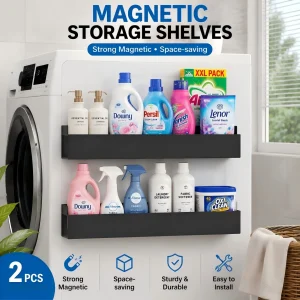 2PCS Magnetic Storage Shelf
