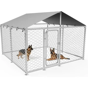 Large Outdoor Dog Kennel -